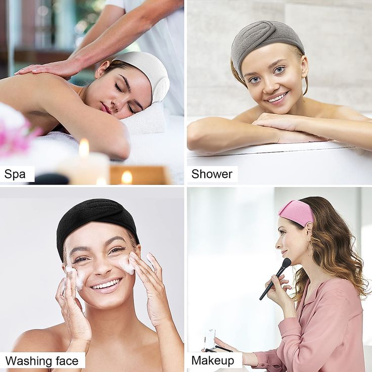 Beauty Head-Cloth Adjustable Facial Band.